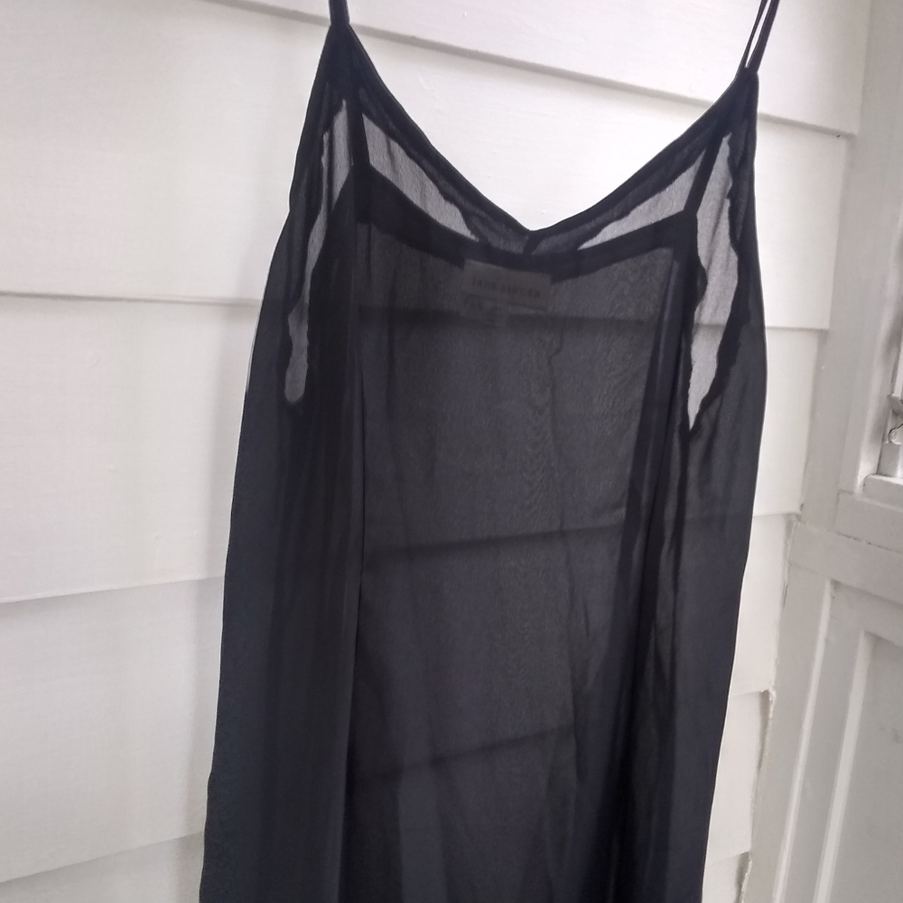 Vintage Maxi Sheer Blouse, XL-2 - Picture 5 of 14